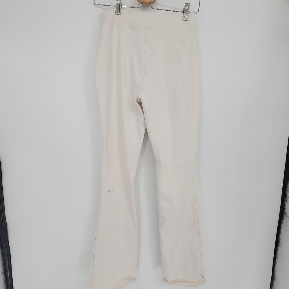 ALO Yoga White Split-Hem Track Pants - Picture 4 of 10